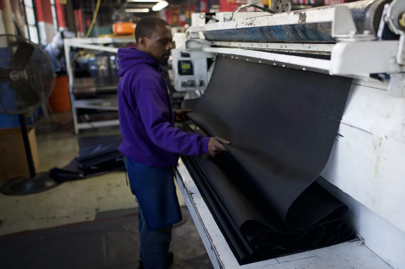Precision Cutting During Tarp Manufacturing