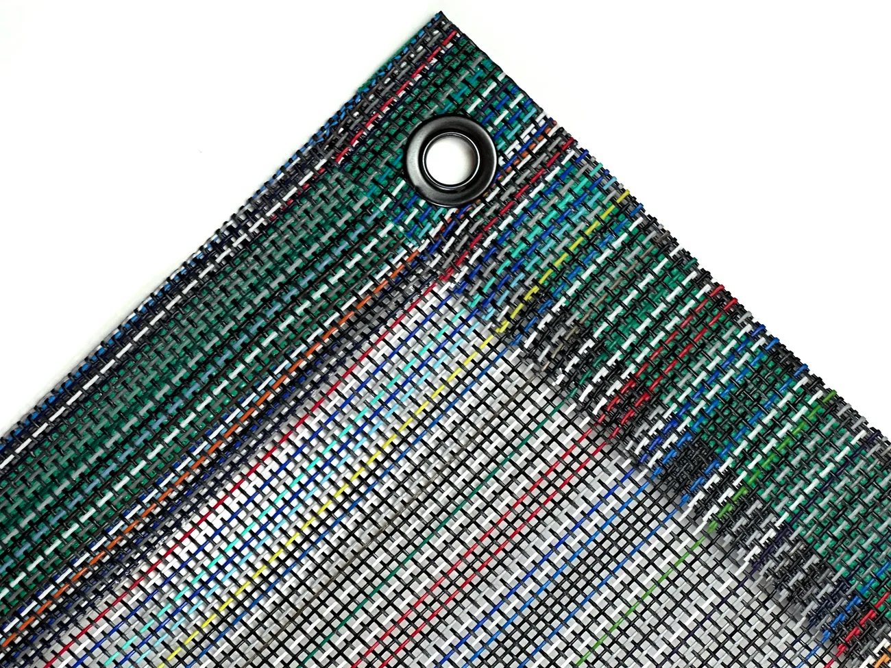 Multi-Mesh Dump Truck Tarp Cover