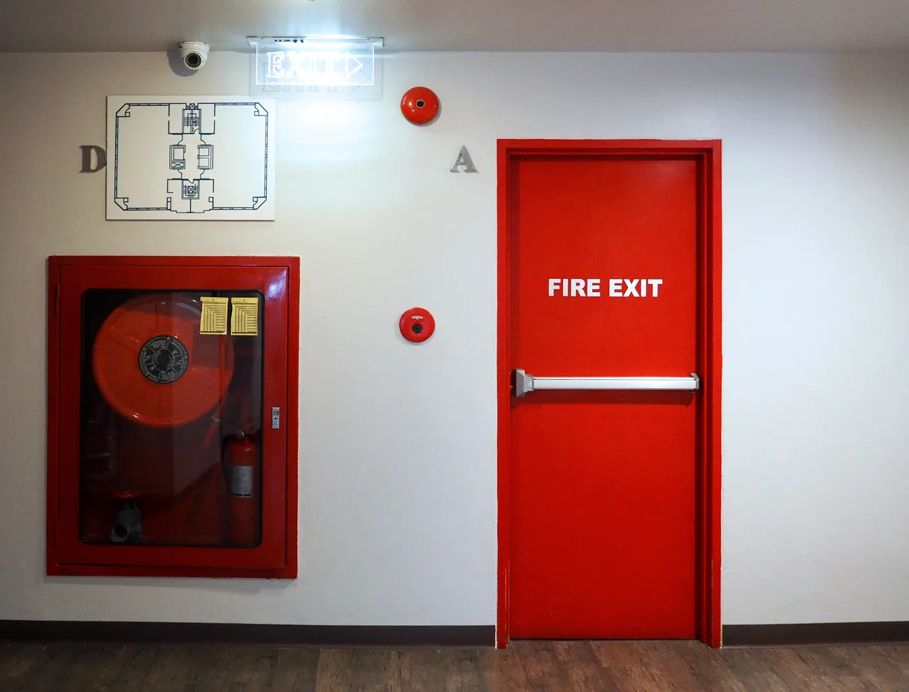 emergency fire exit